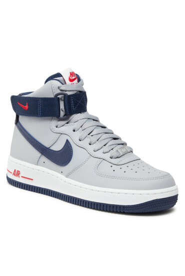 Nike Обувки Air Force 1 Hi Qs DZ7338 001 Wolf Grey/College Navy - Mera.bg