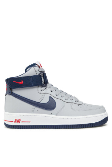 Nike Обувки Air Force 1 Hi Qs DZ7338 001 Wolf Grey/College Navy - Mera.bg