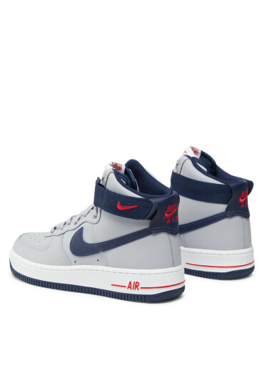 Nike Обувки Air Force 1 Hi Qs DZ7338 001 Wolf Grey/College Navy - Mera.bg
