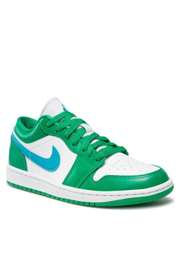 Nike Обувки Air Jordan 1 Low DC0774 304 Lucky Green/Aquatone/White - Mera.bg