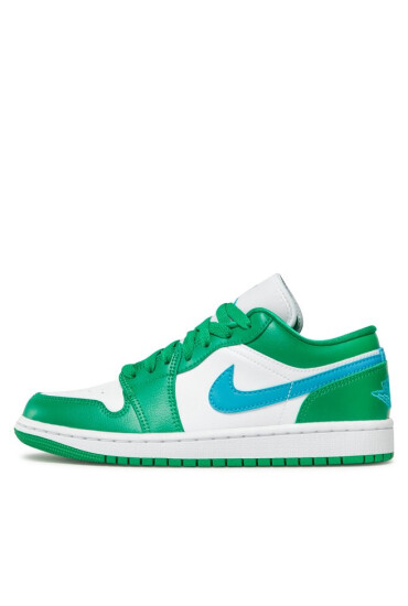 Nike Обувки Air Jordan 1 Low DC0774 304 Lucky Green/Aquatone/White - Mera.bg
