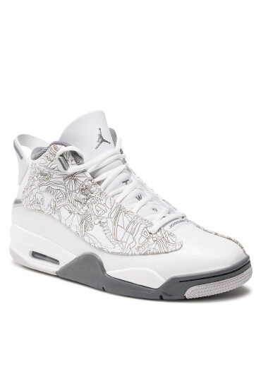 Nike Обувки за баскетбол Air Jordan Dub Zero 311046 107 Бял - Mera.bg