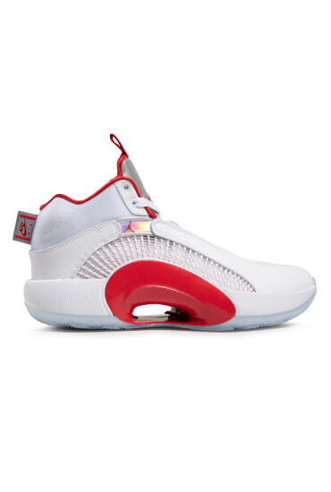 Nike Обувки Air Jordan XXXV (Gs) CQ9433 100 White/Fire Red/Metallic Silver - Mera.bg