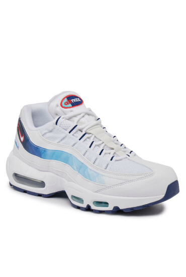 Nike Обувки Air Max 95 FB3349 100 White/White/Challenge Red - Mera.bg