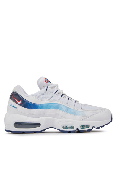 Nike Обувки Air Max 95 FB3349 100 White/White/Challenge Red - Mera.bg