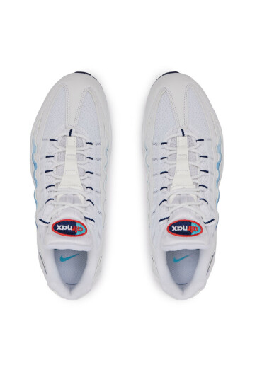 Nike Обувки Air Max 95 FB3349 100 White/White/Challenge Red - Mera.bg