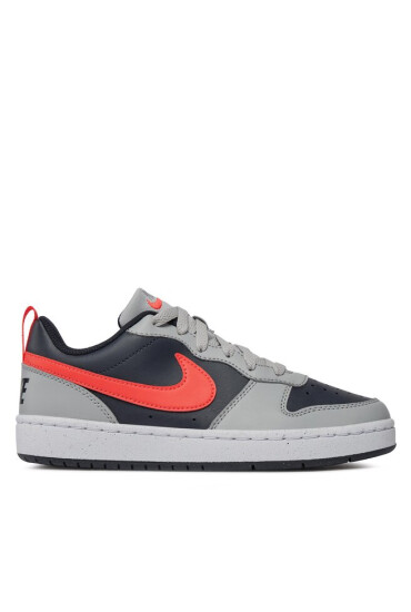 Nike Обувки Court Borough Low Recraft (GS) DV5456 003 Lt Smoke Grey/Bright Crimson - Mera.bg