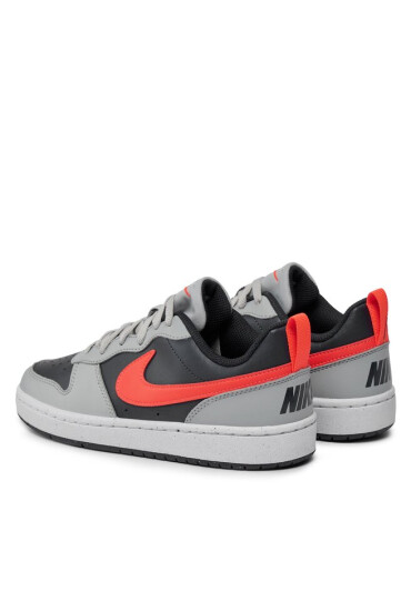 Nike Обувки Court Borough Low Recraft (GS) DV5456 003 Lt Smoke Grey/Bright Crimson - Mera.bg