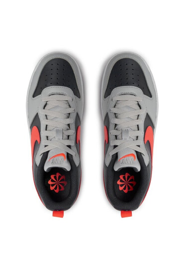 Nike Обувки Court Borough Low Recraft (GS) DV5456 003 Lt Smoke Grey/Bright Crimson - Mera.bg