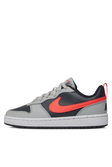 Nike Обувки Court Borough Low Recraft (GS) DV5456 003 Lt Smoke Grey/Bright Crimson - Mera.bg