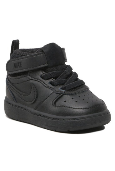 Nike Обувки Court Borough Mid 2 (TDV) CD7784 001 Black/Black/Black - Mera.bg