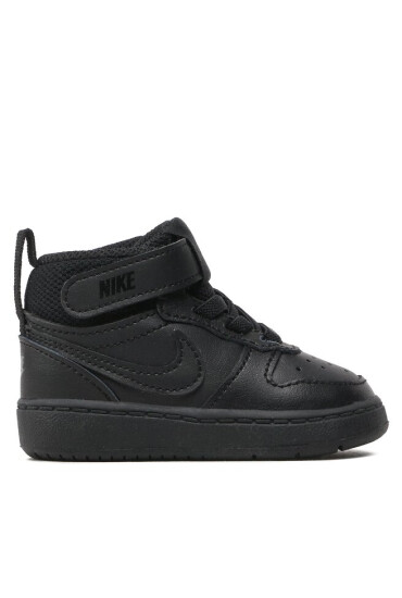 Nike Обувки Court Borough Mid 2 (TDV) CD7784 001 Black/Black/Black - Mera.bg