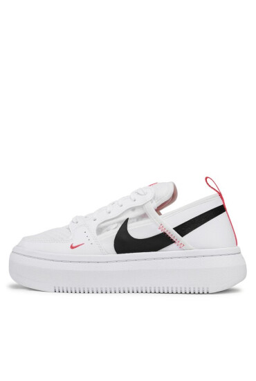 Nike Обувки Court Vision Alta CW6536-103 White/Sea Coral-Black Blanc/Noir - Mera.bg
