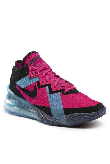 Nike Обувки Lebron XVIII Low CV7562 600 Fireberry/Black/Lt Blue Fury - Mera.bg