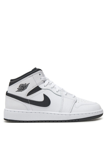 Nike Сникърси Air Jordan 1 Mid (GS) DQ8423 132 Бял - Mera.bg