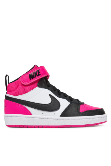Nike Сникърси Court Borough Mid 2 Bg HV0933 100 Розов - Mera.bg