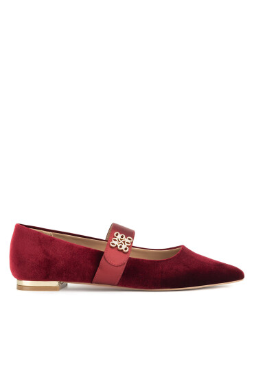 Nine West Балеринки 8168-1 Бордо - Mera.bg