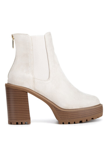 Nine West Боти WFA3374-1 Екрю - Mera.bg