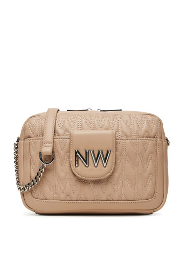 Nine West Дамска чанта CEO-Astoria-Allure-01-LX10166 Бежов - Mera.bg