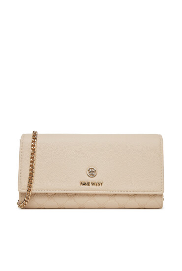 Nine West Дамска чанта NW-W1-011-SS25 Бежов - Mera.bg