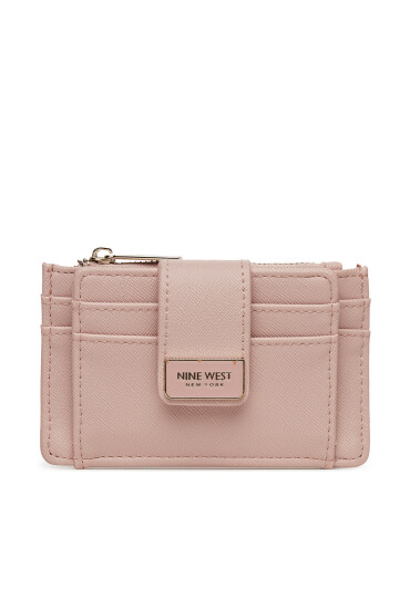Nine West Калъф за кредитни карти NW-W1-005-SS25 Розов - Mera.bg