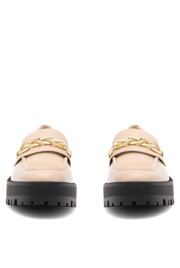 Nine West лоуфъри с дебела подметка NYLA 8123-1 Бежов - Mera.bg