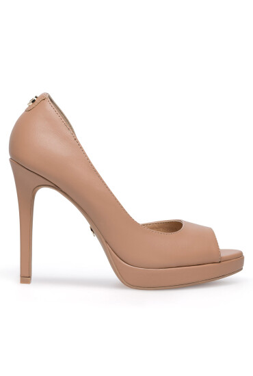 Nine West Обувки на ток WFA2733-1 Бежов - Mera.bg