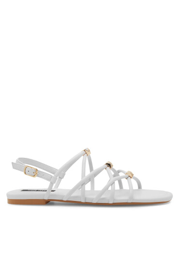 Nine West Сандали 123AL1737 Бял - Mera.bg