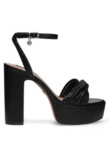 Nine West Сандали WFA2736-1 Черен - Mera.bg
