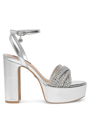 Nine West Сандали WFA2736-1 Сребрист - Mera.bg