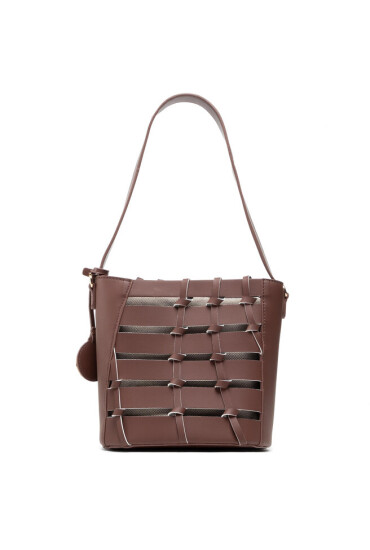 Nobo Дамска чанта NBAG-K3450-CM17 Ciemnobrązowy - Mera.bg