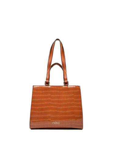 Nobo Дамска чанта NBAG-L3900-C017 Brązowy Krokodyl - Mera.bg
