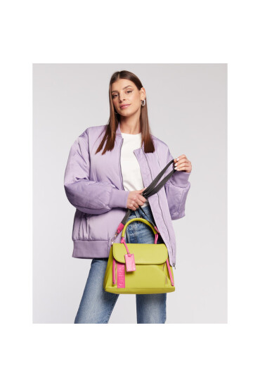 Nobo Дамска чанта NBAG-N3100-CM08 Limonkowy z Różowym - Mera.bg