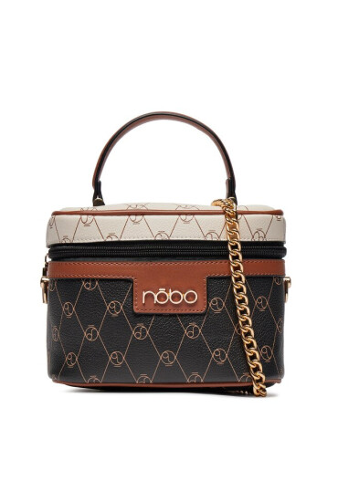 Nobo Дамска чанта NBAG-R0080-CM20 Czarny/Beżowy - Mera.bg