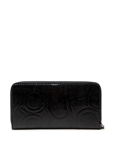 Nobo Голям дамски портфейл NPUR-0370-C020 Черен - Mera.bg
