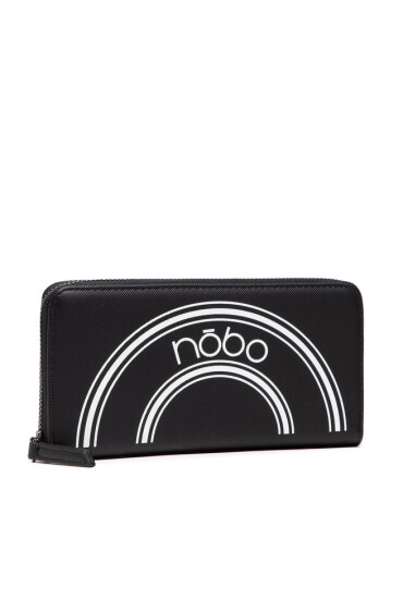 Nobo Голям дамски портфейл NPUR-K0013-C020 Черен - Mera.bg