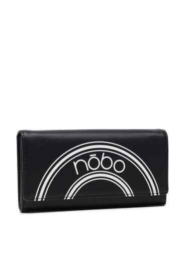 Nobo Голям дамски портфейл NPUR-K0030-C020 Черен - Mera.bg