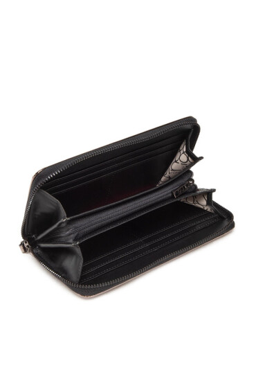 Nobo Голям дамски портфейл NPUR-L1020-C025 Stalowy - Mera.bg