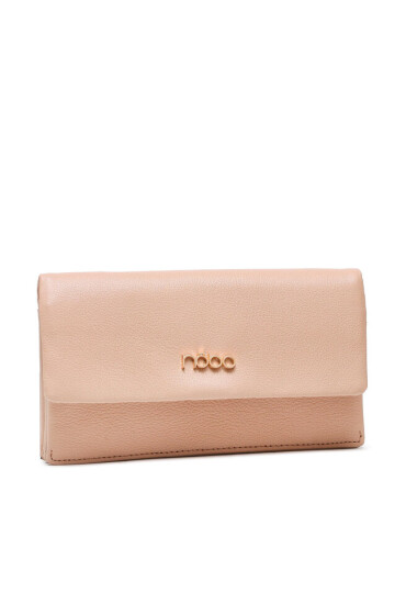 Nobo Голям дамски портфейл NPUR-LJ0030-C015 Бежов - Mera.bg