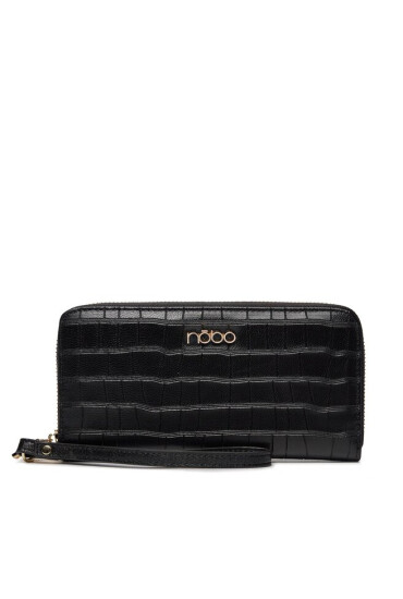 Nobo Голям дамски портфейл NPUR-LR0051-C020 Черен - Mera.bg