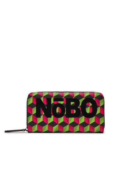 Nobo Голям дамски портфейл NPUR-M0310-CM20 Черен - Mera.bg