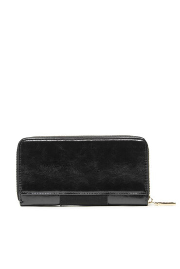 Nobo Голям дамски портфейл NPUR-R0090-C020 Черен - Mera.bg