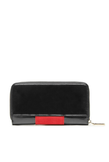 Nobo Голям дамски портфейл NPUR-R0090-CM20 Черен - Mera.bg