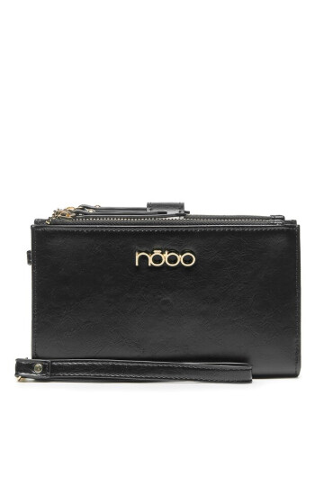 Nobo Голям дамски портфейл NPUR-R0100-C020 Черен - Mera.bg