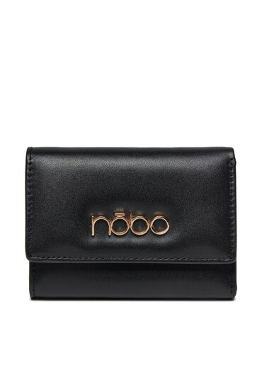 Nobo Малък дамски портфейл NPUR-LR0100-C020 Черен - Mera.bg