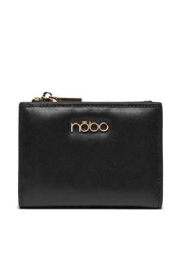Nobo Малък дамски портфейл NPUR-LR0131-C020 Черен - Mera.bg