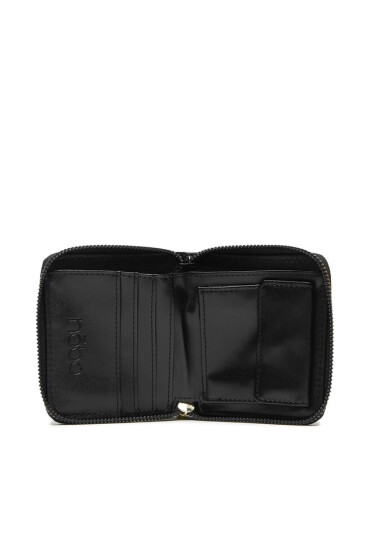 Nobo Малък дамски портфейл NPUR-R0012-C020 Черен - Mera.bg