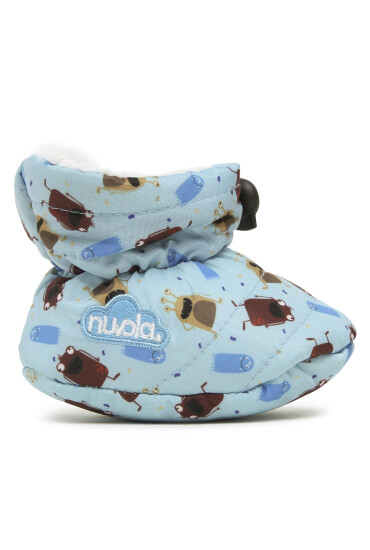 Nuvola Пантофи Baby Printed UNPR20BMSO18 Син - Mera.bg