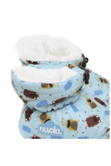 Nuvola Пантофи Baby Printed UNPR20BMSO18 Син - Mera.bg