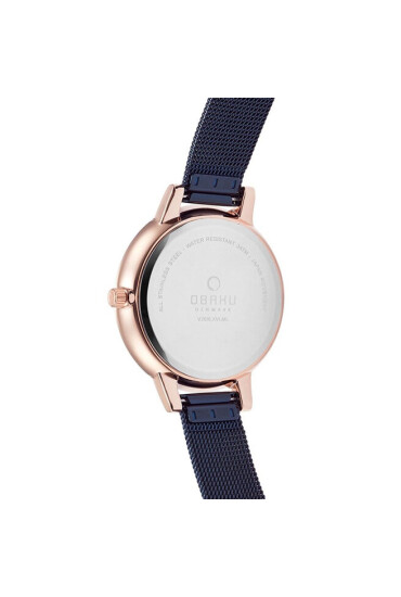 Obaku Часовник Liv V209LXVLML Navy/Rose Gold - Mera.bg